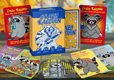 ROYAL 2025 Ultimo gioco di carte originale Crazy Raccoon