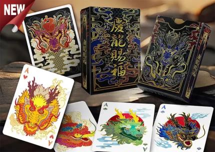 Festive Dragons Abound : Conquer the World, Cards in Hand!