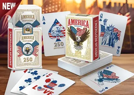America's 250th Anniversary Celebration Custom Commemorative Playing Cards