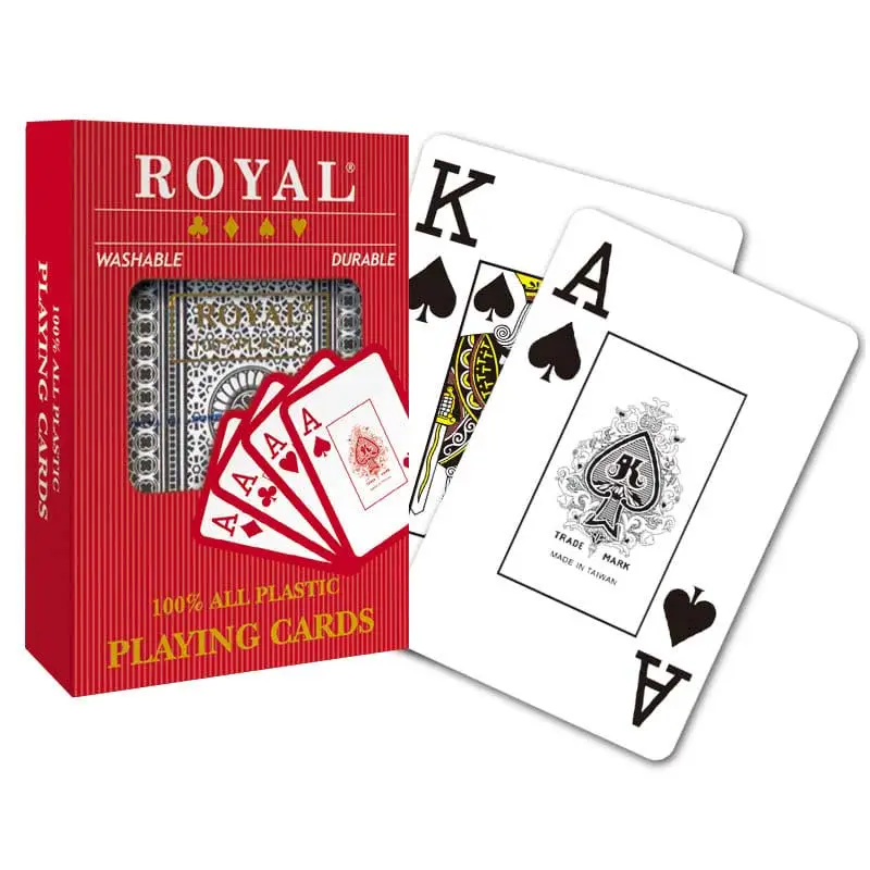 Royal 塑膠撲克牌-大字體