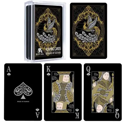 Black Playing Cards - Gent Supply Co.