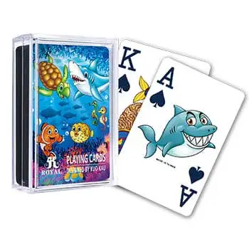 Amusement park theme playing cards - The World Under The Sea