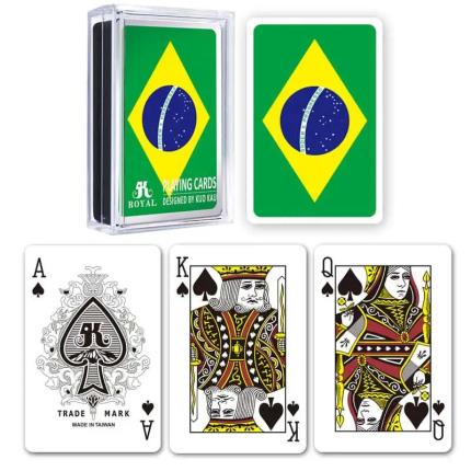 Bandiera Carte da gioco - Brasile