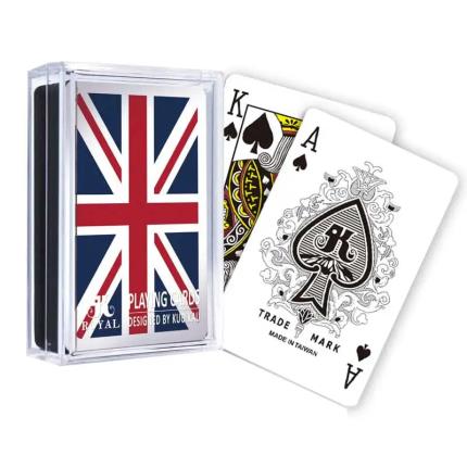 Cartas de jogar bandeira - Reino Unido
