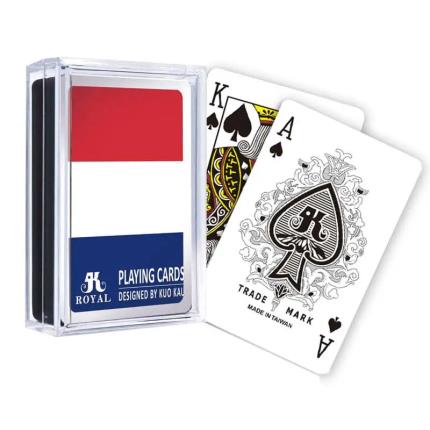 Flaggen-Spielkarten &#x2013; Frankreich