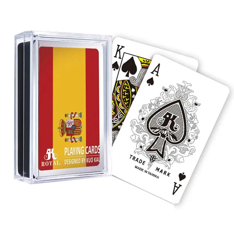 Flaggen-Spielkarten – Spanien