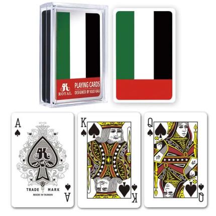 Flaggen-Spielkarten &#x2013; Vereinigte Arabische Emirate