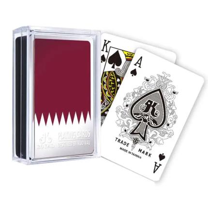 Flaggen-Spielkarten &#x2013; Katar