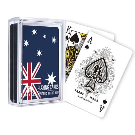 Cartas de jogar bandeira - Austr&#xE1;lia
