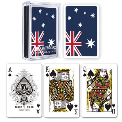 Flaggen-Spielkarten &#x2013; Australien