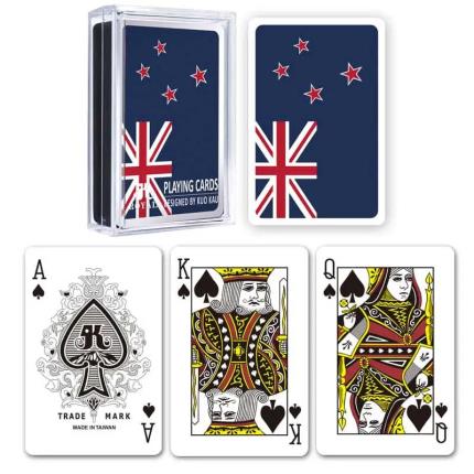 Flaggen-Spielkarten &#x2013; Neuseeland
