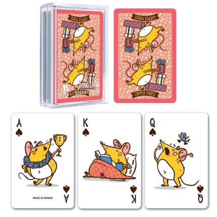 Kupfer-Maus-Spielkarten