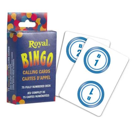 Carte da gioco in carta bingo