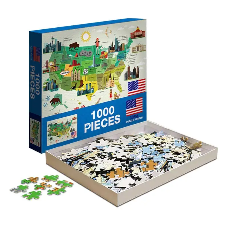 1000 piezas de rompecabezas