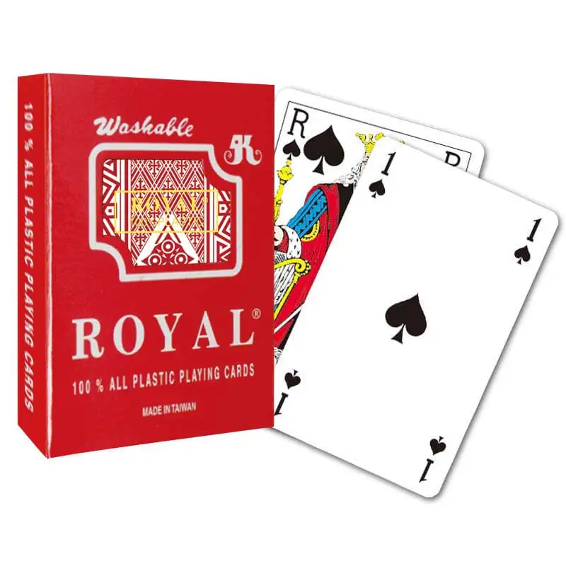 Royal French Playing Cards Índice francés