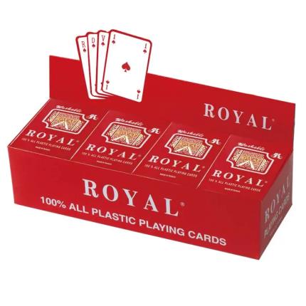 Kraliyet Plastik Oyun Kartlar&#x131; Frans&#x131;z Endeksi