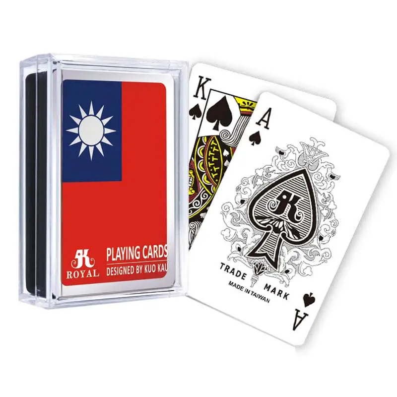 Cartas de jogar bandeira - Taiwan