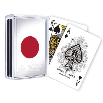 Cartas de jogar bandeira - Jap&#xE3;o