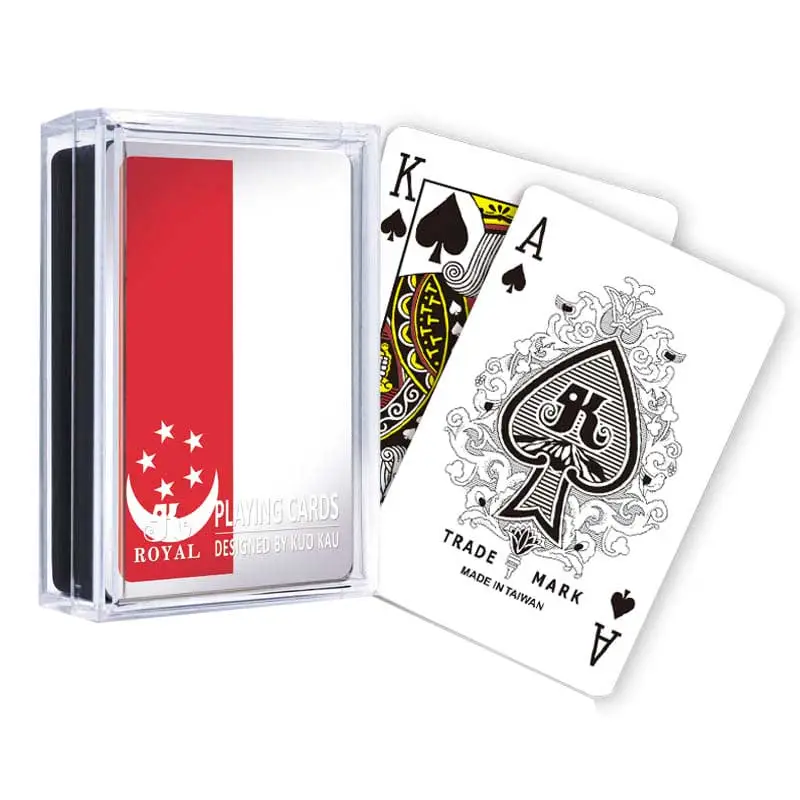 Flag Playing Cards - Singapore