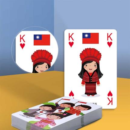 Caja de cajones de juego de cartas 3 en 1 de tarjetas educativas