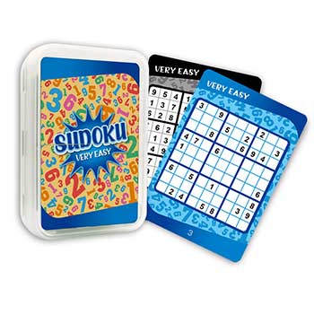 Sudoku oyun kartları - Seviye çok kolay