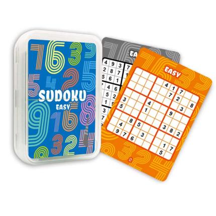 Cartas de jogar Sudoku - N&#xED;vel f&#xE1;cil