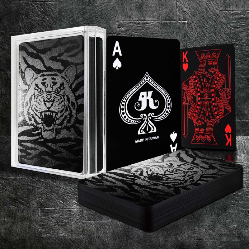 Black Playing Cards - Animal Series (With Special Gloss Varnish)