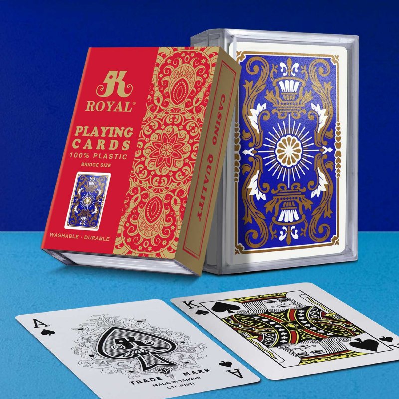 Стандартный указатель игральных карт из матового пластика Royal