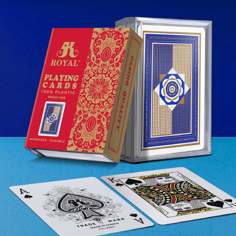 Jumbo Gigante Carte Da Gioco Carte di grandi dimensioni carte da gioco Confezione da 52 Game Deck REGNO UNITO 