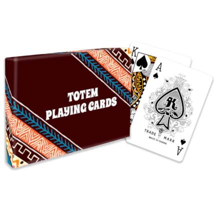 客製化撲克牌 - 圖騰塑膠牌入G022雙副裝天地盒