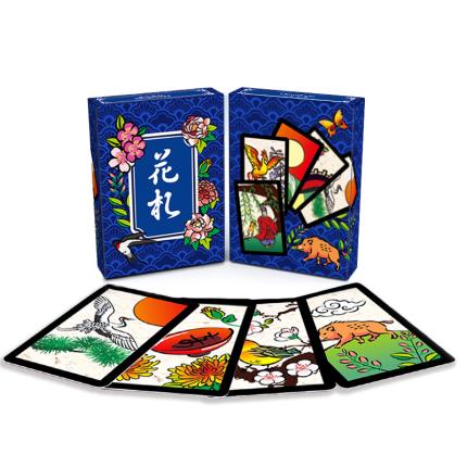 Cartas de jogar de pl&#xE1;stico japonesas Hanafuda - Blue Sensu