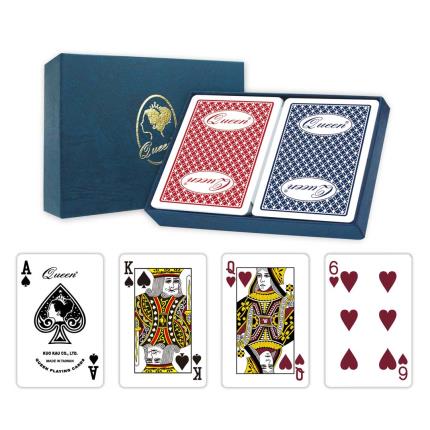Queen Casino Plastik Oyun Kartlar&#x131;