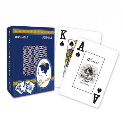 Queen Casino Plastik Oyun Kartlar&#x131;