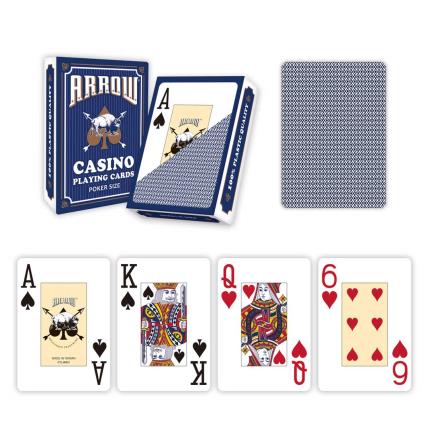 Cartas de jogar de pl&#xE1;stico de cassino Arrow