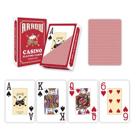 Carte da gioco in plastica per casin&#xF2; Arrow