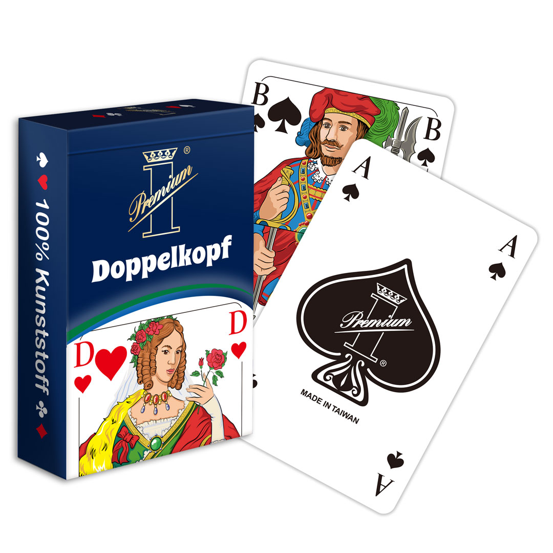 프리미엄 플라스틱 카드-Doppelkopf