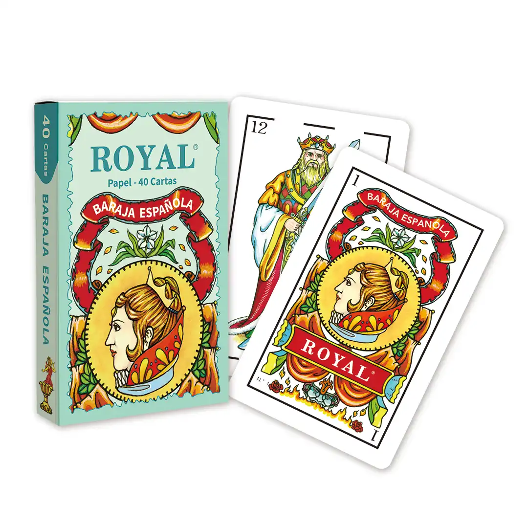 Spanische Papierspielkarten - 40 Karten