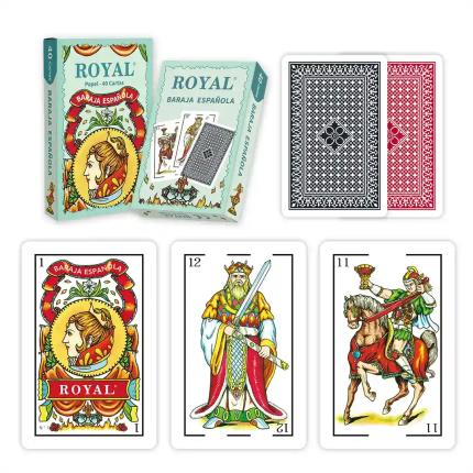 Cartas de jogar em papel espanhol - 40 cartas