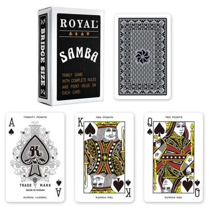 Cartes &#xE0; jouer Royal Samba