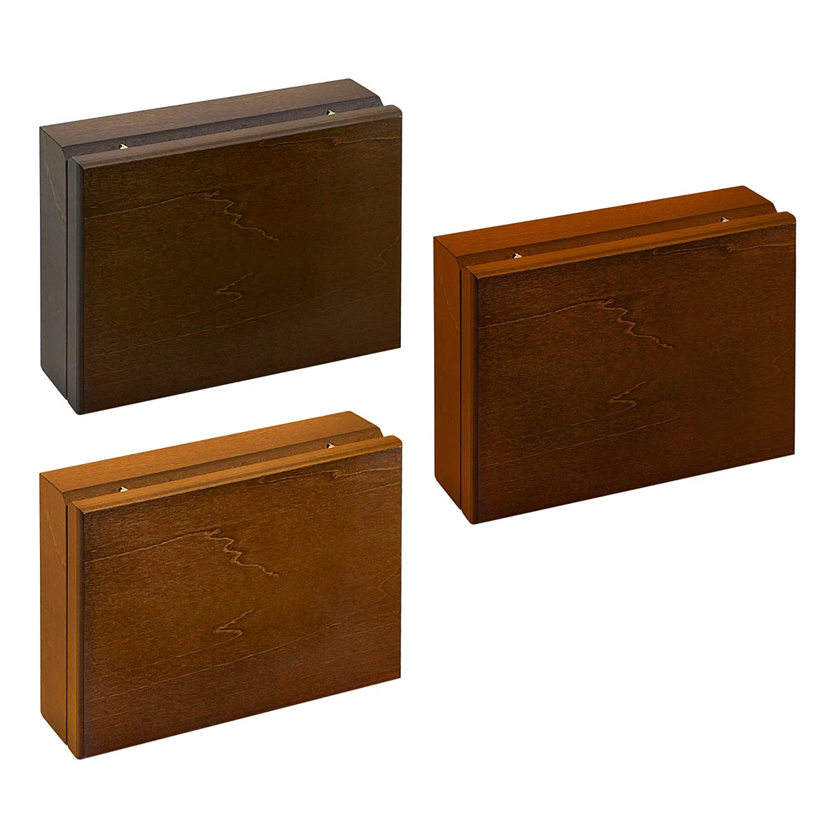 Caja de madera para naipes de 2 barajas (con bol&#xED;grafo y libro de partituras)