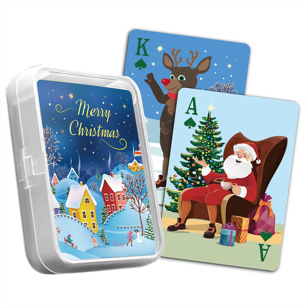 Classic Christmas Playing Cards