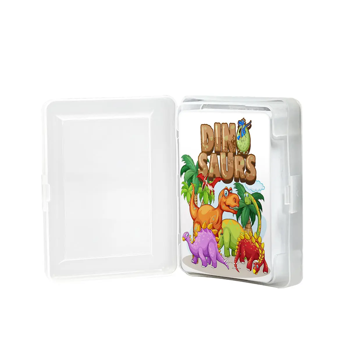 Boîte en plastique pour mini cartes à jouer Single Deck (PP)