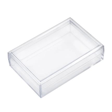 Plastic Box For Bridge/Poker Playing Cards Double Deck (PP) (up to PVC 0.34mm cards)