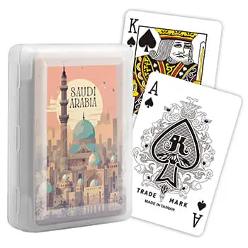 Carte da gioco souvenir - Arabia Saudita