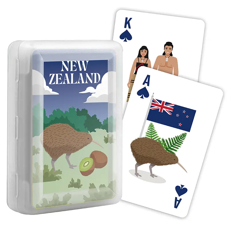 Souvenir-Spielkarten – Neuseeland