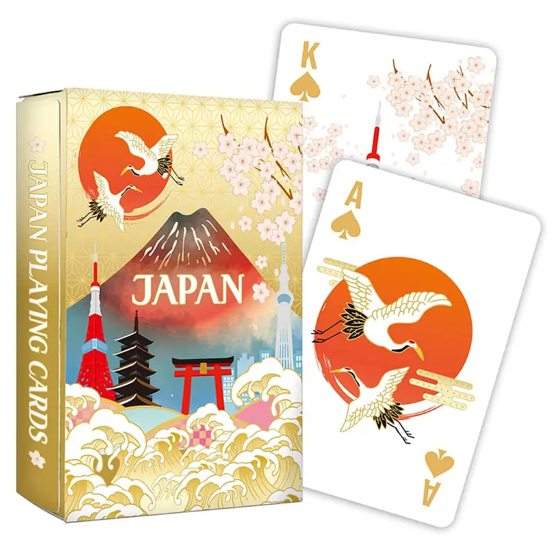 Cartes &#xE0; jouer souvenirs - Japon