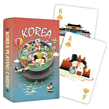Souvenir Playing Cards - Korea