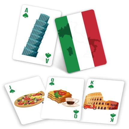 Souvenir-Spielkarten - Italien