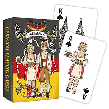 Souvenirspielkarten - Deutschland