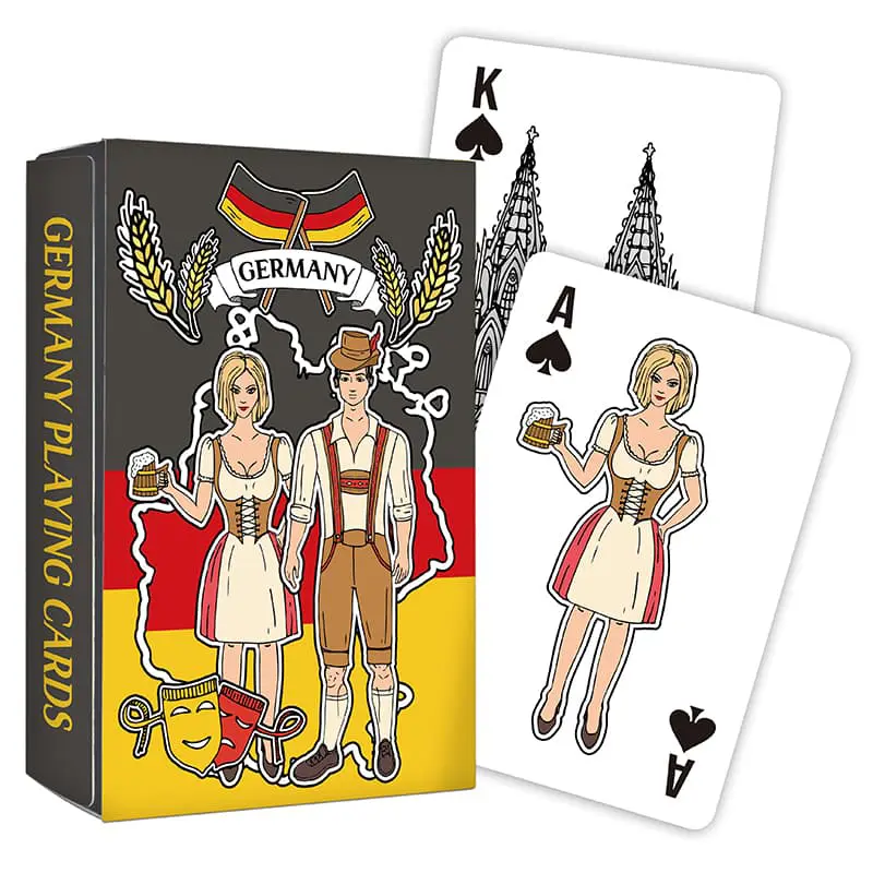 Souvenirspielkarten - Deutschland